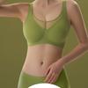 Large-sized Seamless Underwear for Women Thin Anti-glare Bra Strapless Bra Without Underwire Sports Vest Bra Push Up Bra