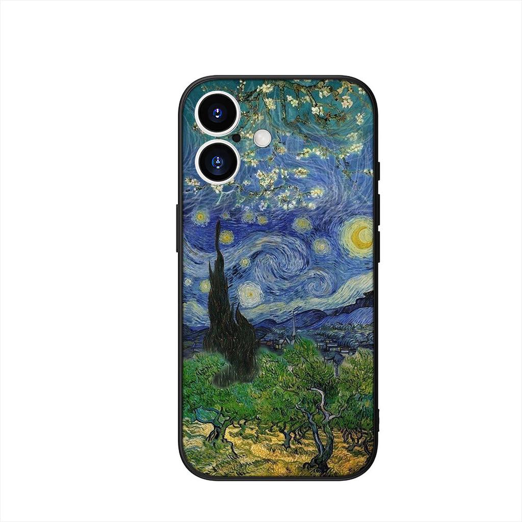 Starry Night Van Gogh Painting Case for Samsung Galaxy A07 A13 A12 A14 A23 A42 A50 A51 A52 A53 A70 A71 A72 A04 Note 20 9 8 10