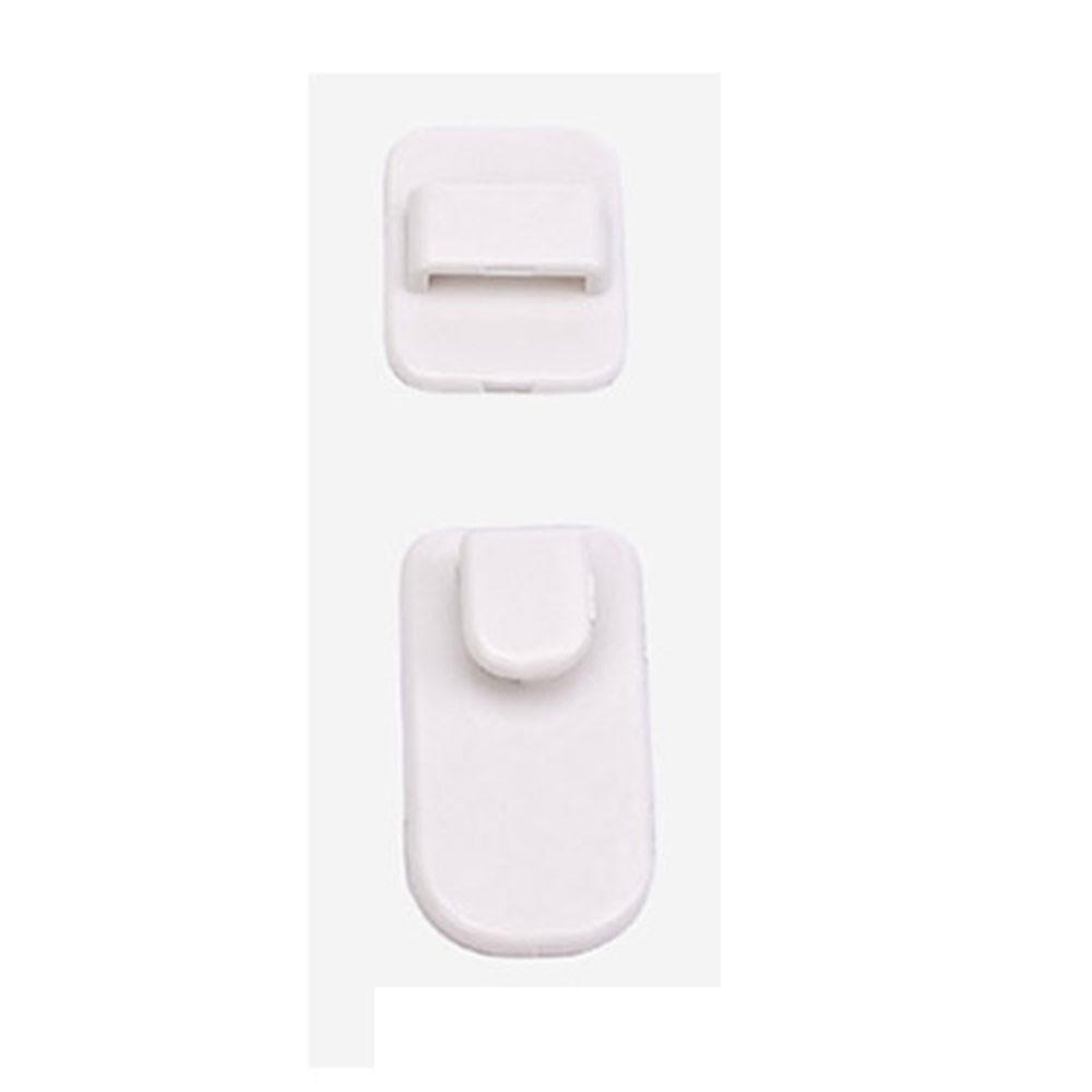 

Plastic Hooks 2 p (4Pcs) Sticky Set TV Conditioner Remote Control Hanger білий
