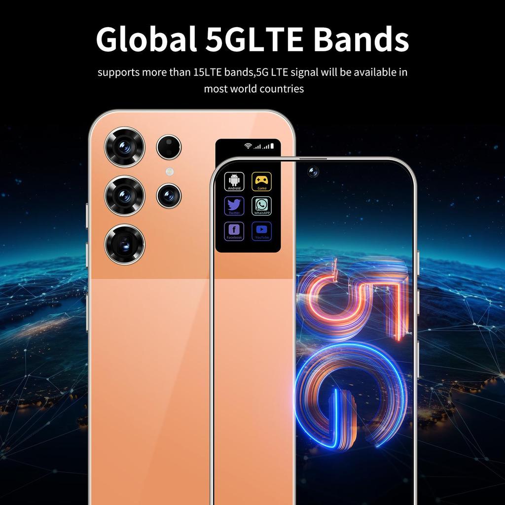 S26 Ultra Android Smartphone, 16GB+1TB, Ideal for International Use