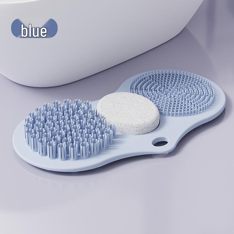 Cross-border Hot Selling Foot Scraper Back Lazy Person Scrubber Shower Suction Cup Wiper Bath Massage Device