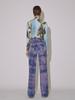 VEGAN TIGER Velboa Straight Pants (Purple)