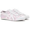 ONITSUKA TIGER Mexico 66 Fashion Print Leather Low-Top Casual City Commuting Running Shoes Unisex Sneakers White Pink Blue 1183B949-100