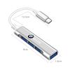 Fashion Type-C Turn USB Adapter Multi Port Distributor Hub For BMW E34 E36 E60 E90 E46 E39 E70 X5 X6 X1 M3 M5 M6 E71 F01 F02 F87