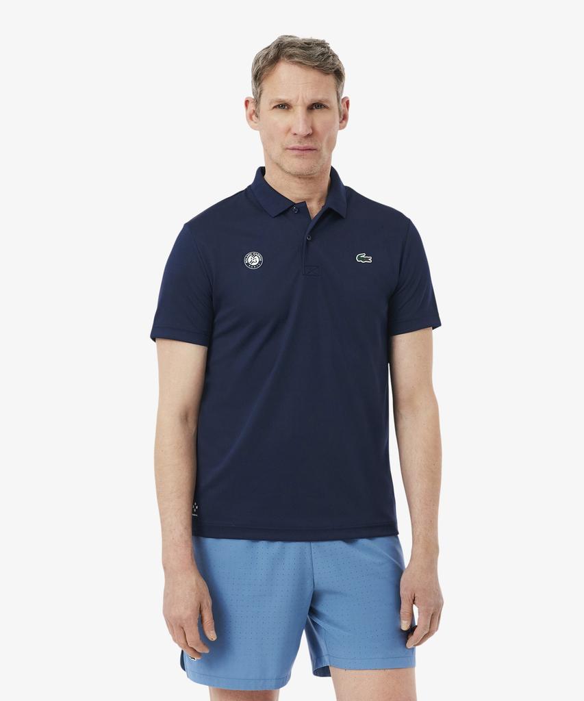 LACOSTE Men'S Roland Garros Daniil Medvedev Short Sleeve Polo Shirt Dh0334-56G 166