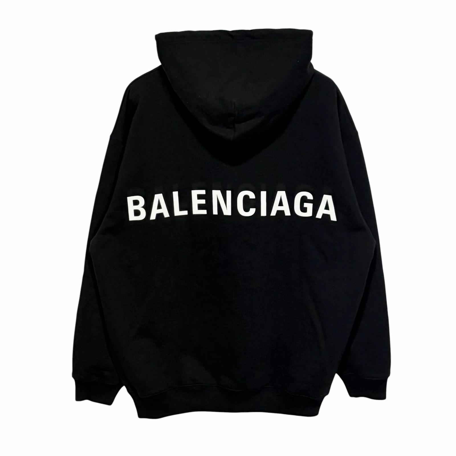 

Used BALENCIAGAParker black mens XL чорний