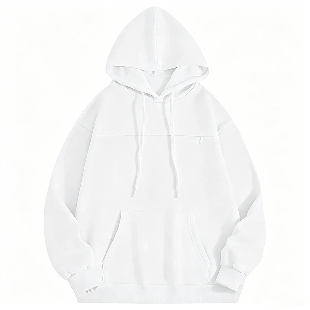 Women Pet Cat Pocket Hoodie Loose Pullover Hooded Sweatshirt Casual Pet Lover Top For Fall Winter