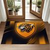 Hull City Fußball Design Kristall Samt Teppich Weiche Dekorative Matte für Schlafzimmer Eingang
