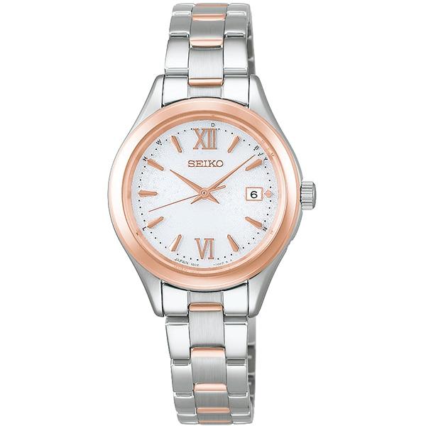 Seiko Women's Solar Wrist Watch - Silver / Gold / Brown SWFH143 SWFH148 HFE004J HFE002J SSDY047 SSDY049 Gift Casual Business Sports Student