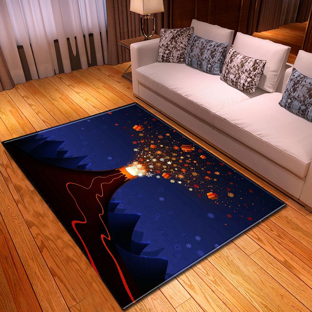 Christmas Living Room Floor Mat Bedroom Dining Room Carpet Carpet Doormat