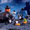 1Pc Wizard Ghost Pumpkin House Figurines Resin Ornaments Halloween Decorations Micro Landscape Ornament Diy Desktop Decor