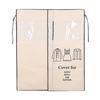 Household Clothing Dust-Proof Cover Wardrobe Storage Hanging Bags Closet Dust Bag Garment Protective Cover Clothing Organizer