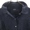 A.P.C. Silk Overall Handle Long Sleeve Shirt S Black Women Used