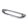 Car Rear Bumper Fog Light Trim Chrome Cover For Mini Cooper F55/F56/F57 2013-2016 Rear Fog Bar Brake Light Bezel 51127365737