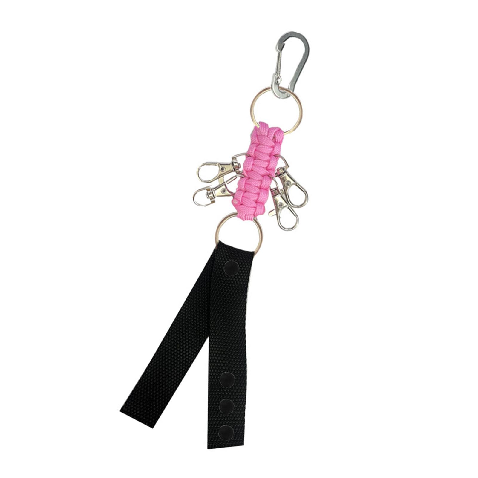 

Регулируемый пластиковый ремешок для помпонов для рюкзаков для чирлидинга, сумка, держатель для помпонов для чирлидинга, пластиковый держатель для помпонов розовый