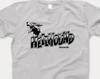 Hellhound Records T Shirt 786 Retro Grey Unisex Graphic Tee