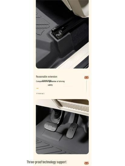 Kompatible Fußmatten für Wuling Hongguang Mini Dritte und Vierte Generation Macaron, Version für vier Türen