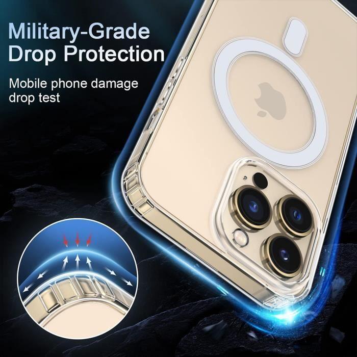 Coque de Protection - BOOLING - iPhone 15 Pro - TPU Transparent - Antichoc - Magnétique