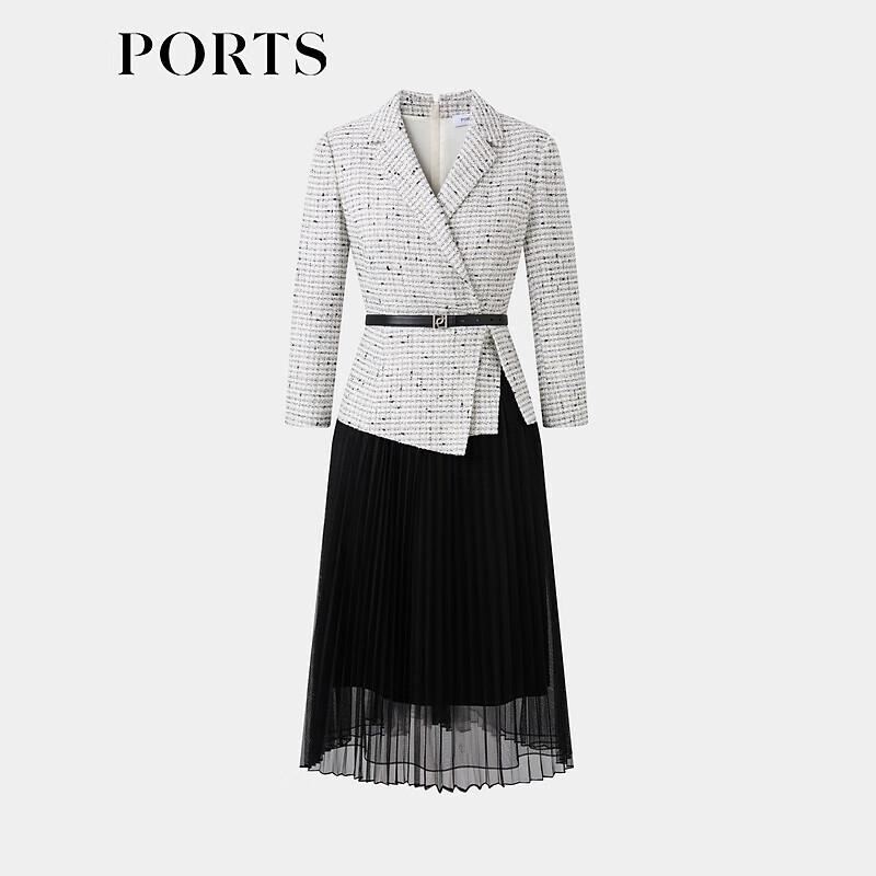 PORTS Women's Spring/Summer Commuter H-Line Midi Dress