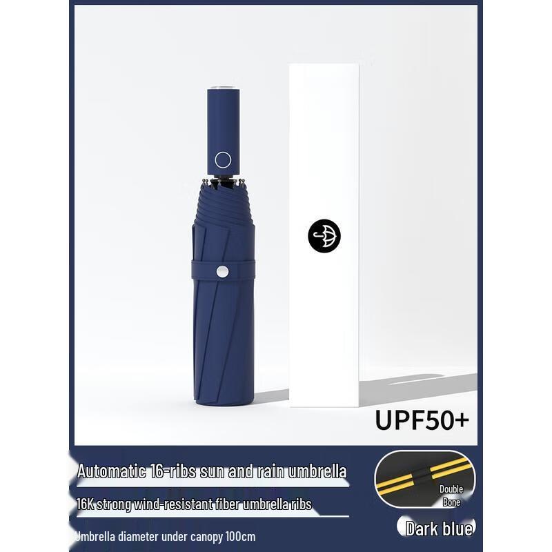 HANDUNYOU 16-Rib Automatic Windproof Umbrella