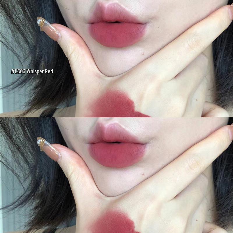 Cappuvini Nude Matte Velvet Lip Glaze for Students