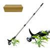 Roller Gap Weeding Hook, Manual Garden Crack Weeder Tool, Fast Weed Remover Soil Loosener Grass Cutter For Patio Driveway Lawn