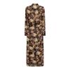 Girls On Film Womens/Ladies Black Floral Shirt Dress