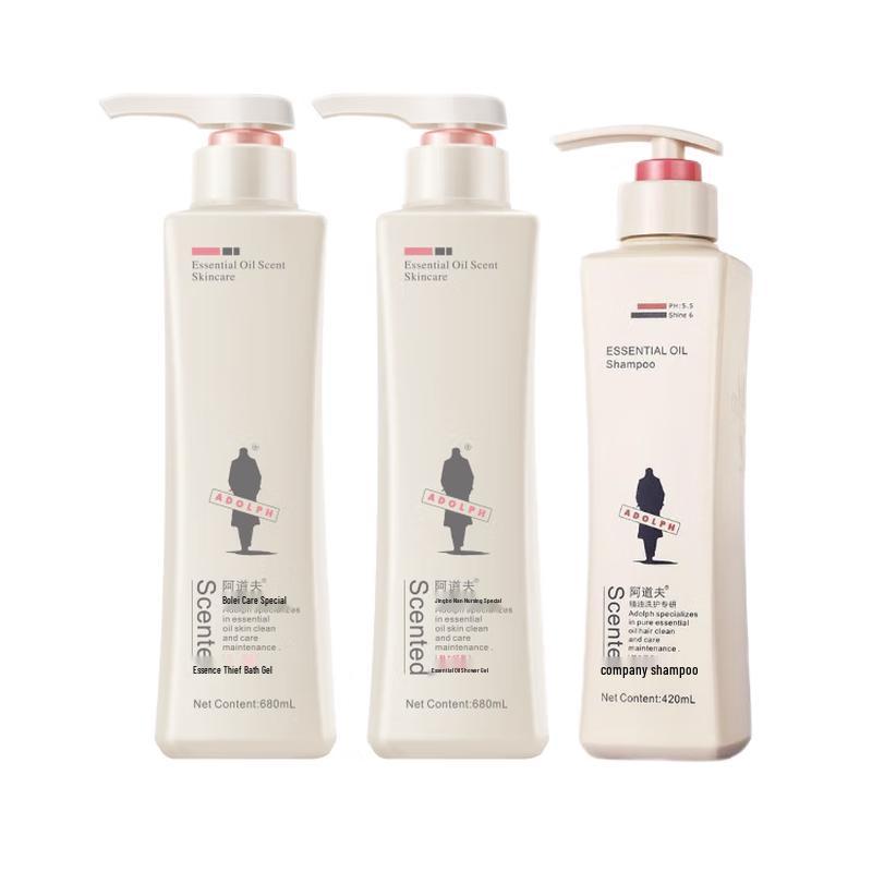 Adolph Charm Classic & Anti-Dandruff Shower Gel Set