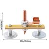 Magnetic Double Head Welding Support Clamp Fixture for Maintenance Welding Ground Clamp Holder Ground Wire Clamp Fixture