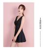 2026 Women's Fairy Style Slimming One-Piece Swimsuit - Tummy Concealing & Conservative for Summer Swimwear