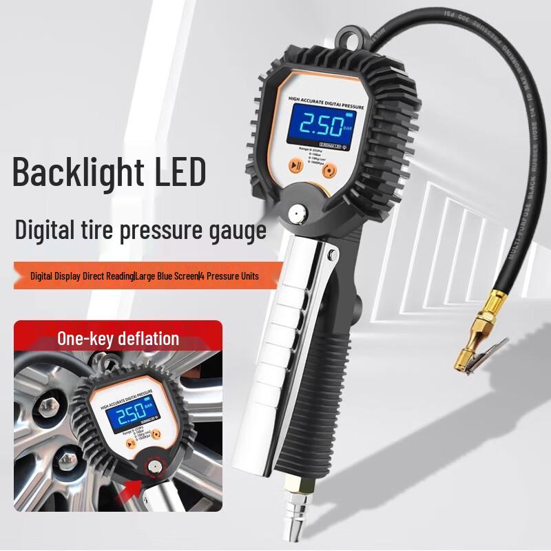 Nicediy Digital Tire Pressure Gauge with Inflator