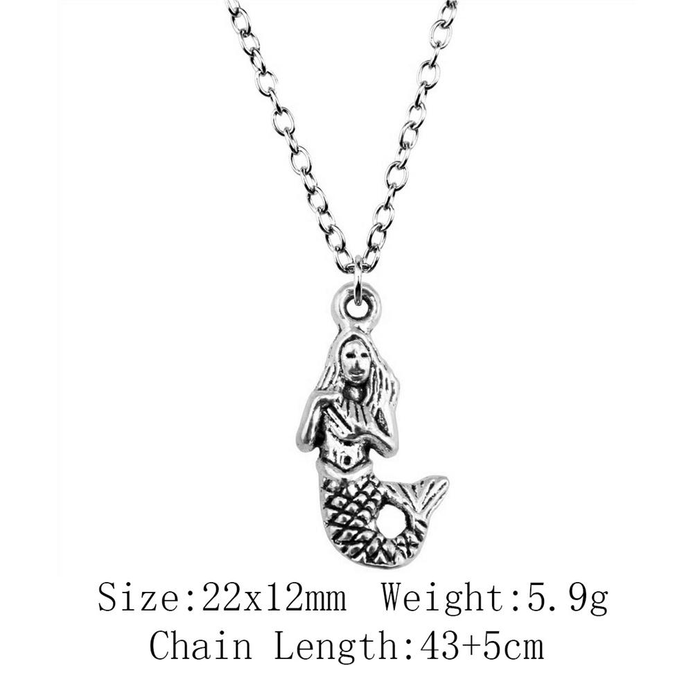 Vintage Marine Animal Pendant Necklace Alloy