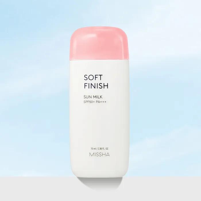 [1+1][MISHA] All Around Safe Block Soft Finish Sun Milk 70ml