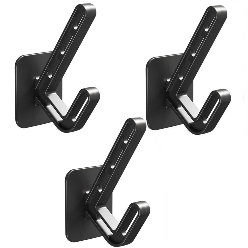 3 szt. Wieszaki ścienne do przechowywania ubrań w sypialni, haczyki łazienkowe, artykuły do przechowywania w domu