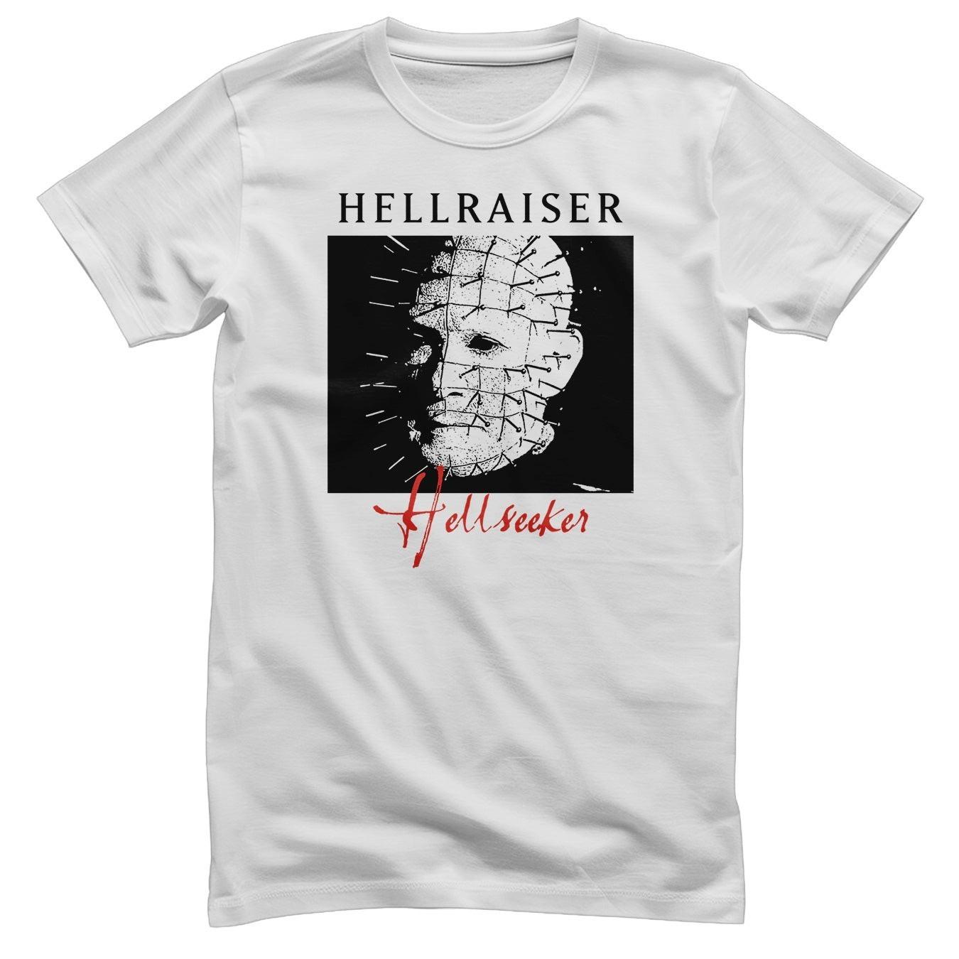 Maglietta Da Uomo Hellseeker Bianca Ufficialmente Licenziata Hellraiser S