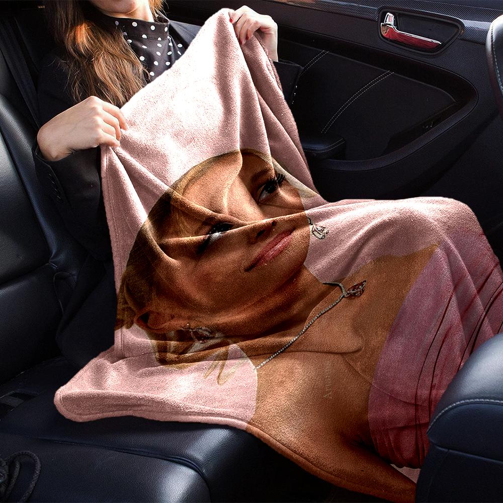 Pink Dress Elegance Blanket Soft Throw Blanket For Home Bedroom Bed Sofa Travel Office Solid Christmas Blanket