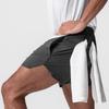 Sportliche Schnelltrocknende Dreipunkt-Shorts für Herren, Atmungsaktiv, für Outdoor-Laufen, Training, Fitness, Einfarbige Basketballshorts
