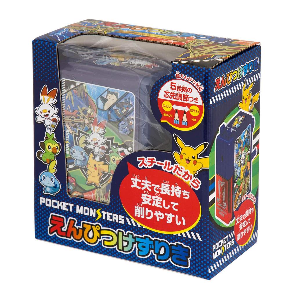 Showa Note Pencil 739729001 Pokémon Sharpener, Manual, Blue,