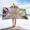 Flowers pattern Beach Towel for Family stuffs friends Gift Quick-Dry Sand free For Bath Yoga Tourism Beach Camping Swimming GYM