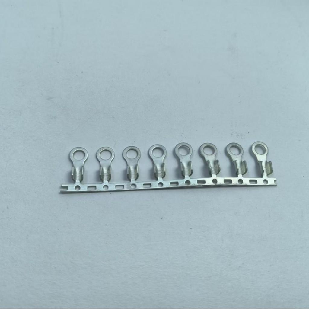 RNB1.25-4/6 Cold-Pressed Single-Leg Ring Terminal Lug, 0.7mm Thick