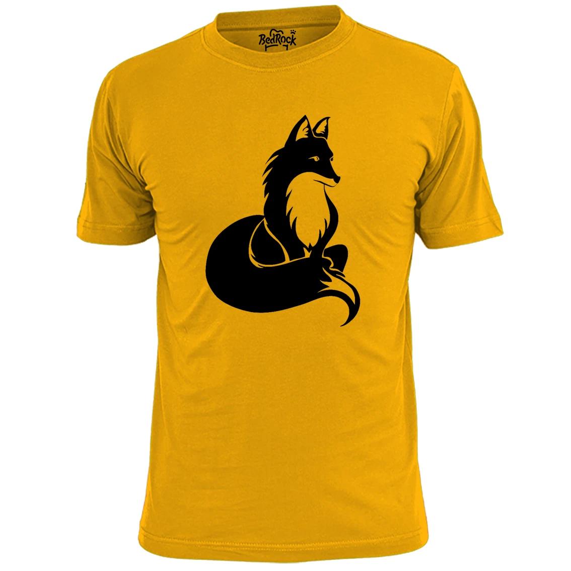 Mens Fox Stencil T shirt Canidae Vulpes Anti Blood Sports 4XL