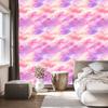 Watercolor Galaxy Wallpaper Powder Pink, Lavender, and Coral 50x1000