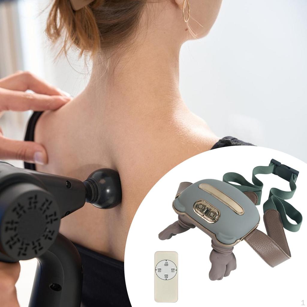 Neck and Shoulder Massage Tool Heated Function Massager for Car Travel