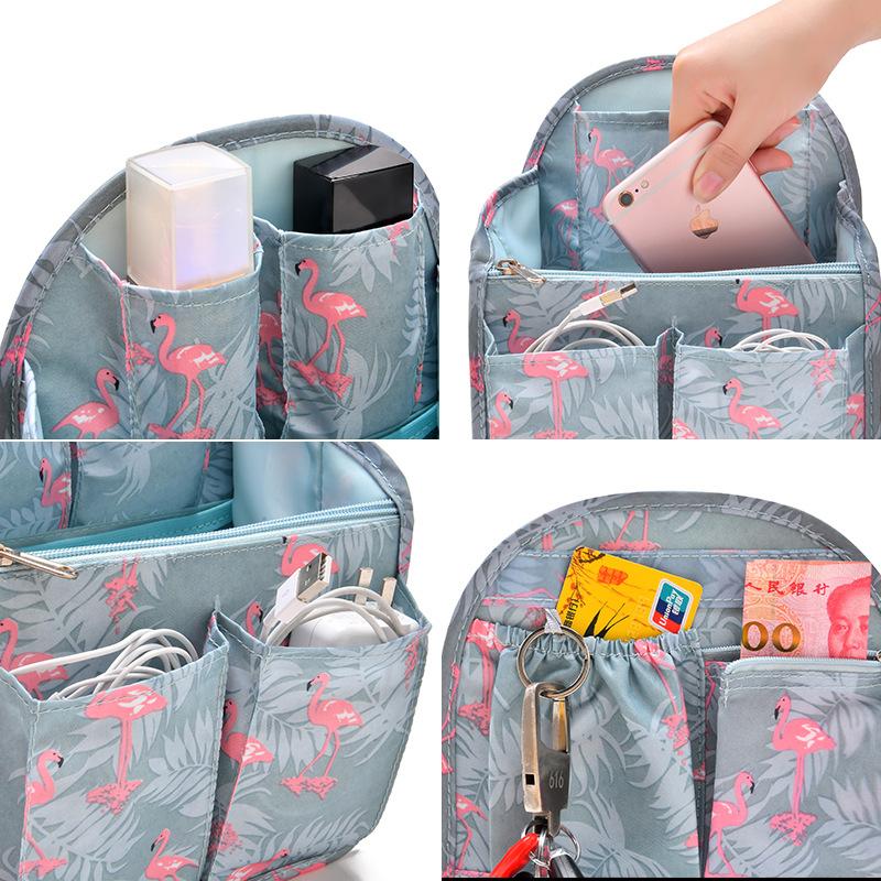 Backpack Insert Bags Inner Storage Bag Large Capacity Travel Organizer for Diaper Shoulders Sundries Finishing Handbag Organizer