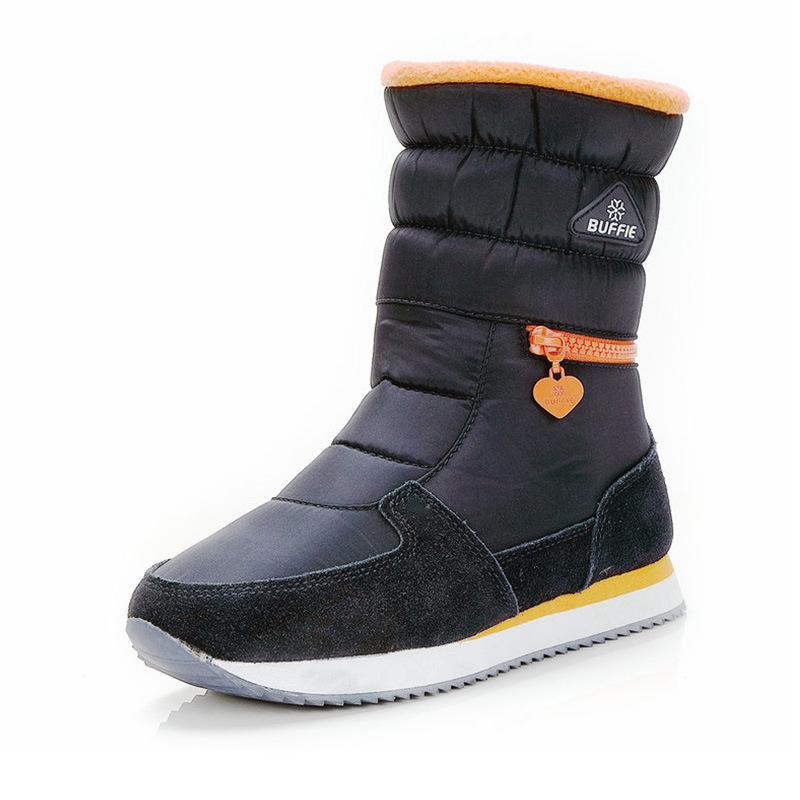 

Женские утепленные зимние теплые сноубутсы из шерсти и меха больших размеров, водонепроницаемые ботильоны, нескользящие ботинки для хайкинга, альпинизма, спортивные хлопковые ботинки 39