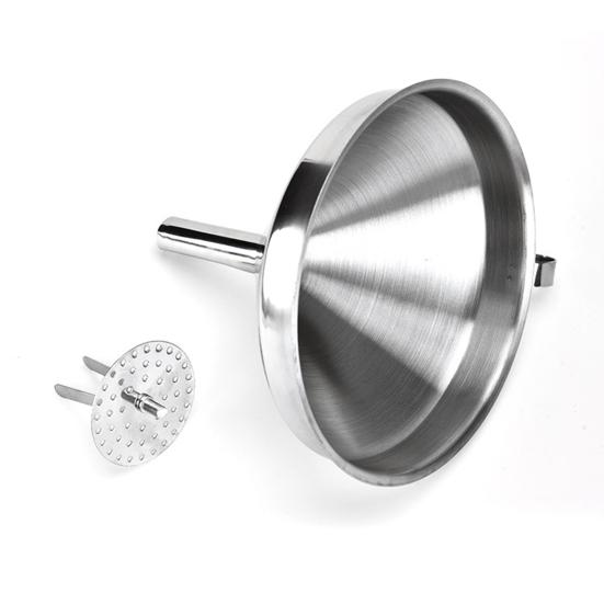Stainless Steel Detachable Funnel with Filter Cooking Oil Transmit Kitchen Tools