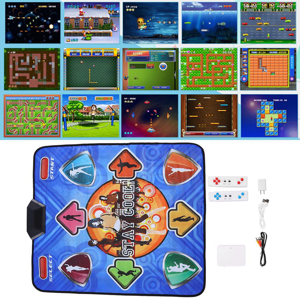 High Definition Dance Mat Pad Single Player Television Interface Computer Dual Purpose Somatosensory Game Dancing