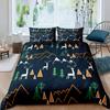 Christmas Duvet Cover Set Queen King Size Winter Snowflake Elk Car Pattern Soft Quilt Set Christmas Themed Quilt Set 3 Pcs