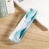 Pressing Paper Flat Clear Crystal Paperweight Rectangle Crystal Weight Ruler  Calligraphy Supply