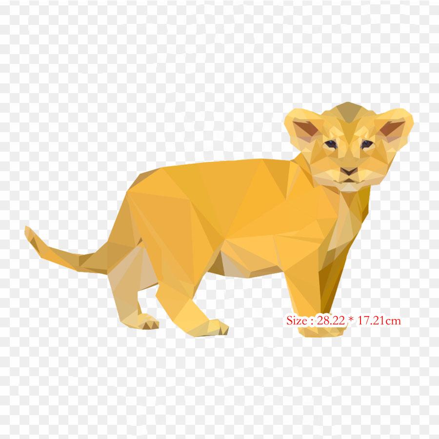 

Виниловые нашивки с принтом льва и пумы, термопереносные наклейки для одежды, аппликации «сделай сам», моющиеся нашивки